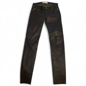 Michael Kors Black Leather Pant